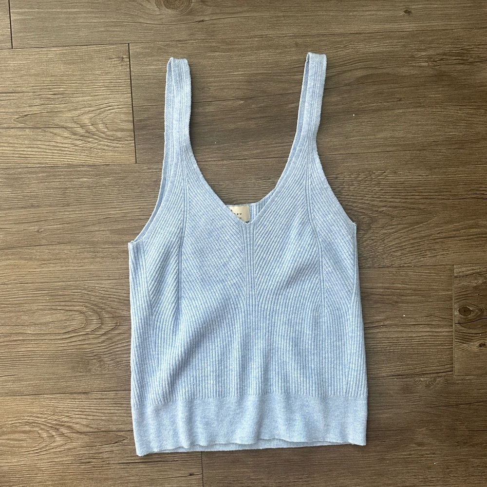 Target Carolina Blue sweater tank top